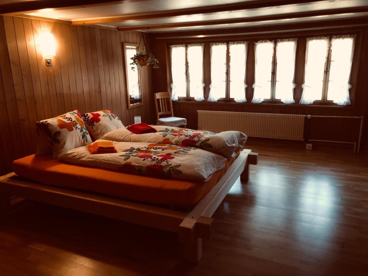 Gemuetliches Zuhause Mit Ausblick Daire Wilderswil Dış mekan fotoğraf